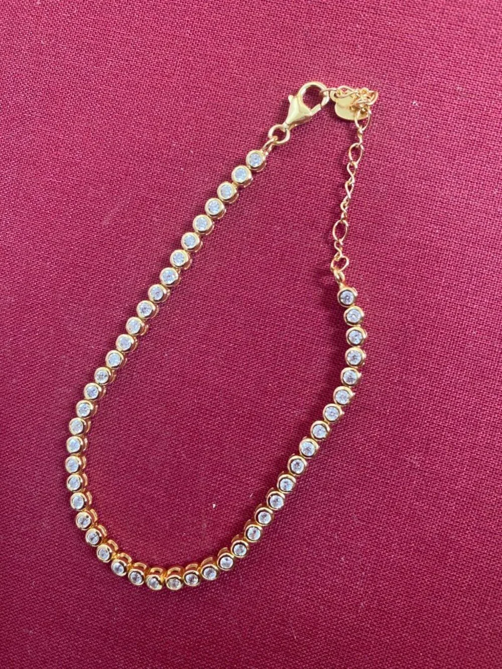 Elegant Gold & Gemstone Tennis Bracelet from Tai Jewelry